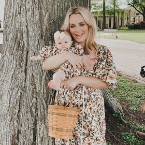 Ivy City Dress and Matching baby romper